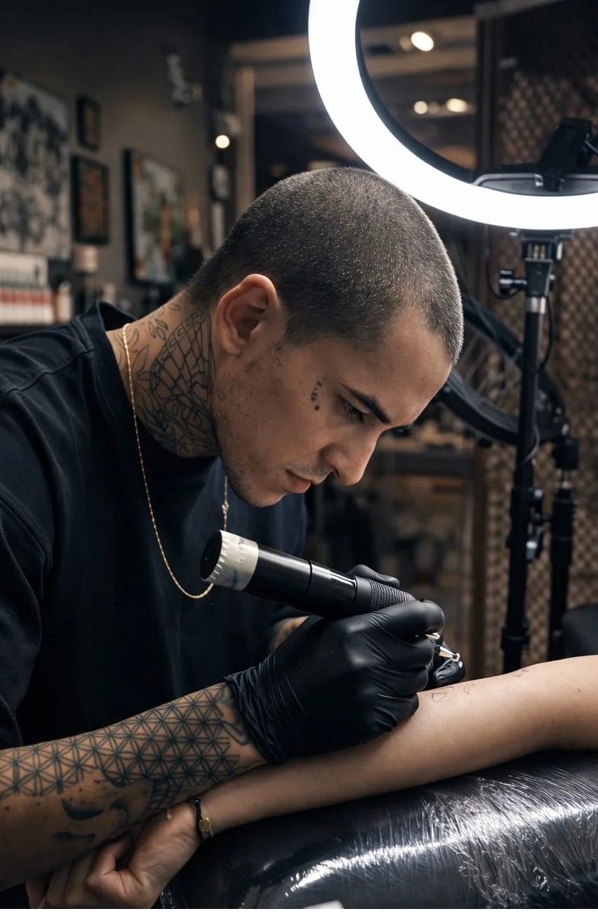 GG, tattoo artist in Budva
