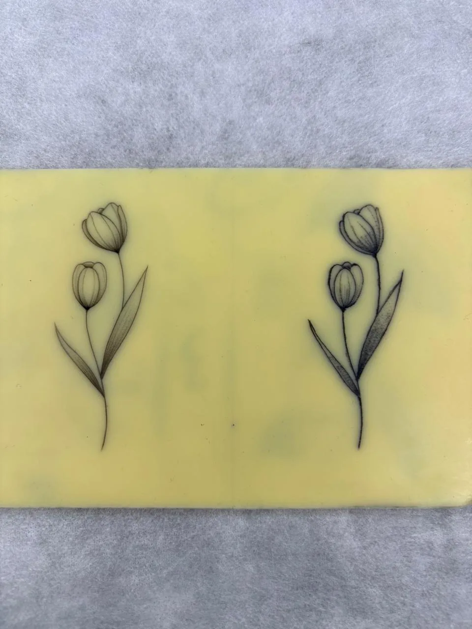Real fine line tattoo vs blowout flower - GG Tattoo Budva
